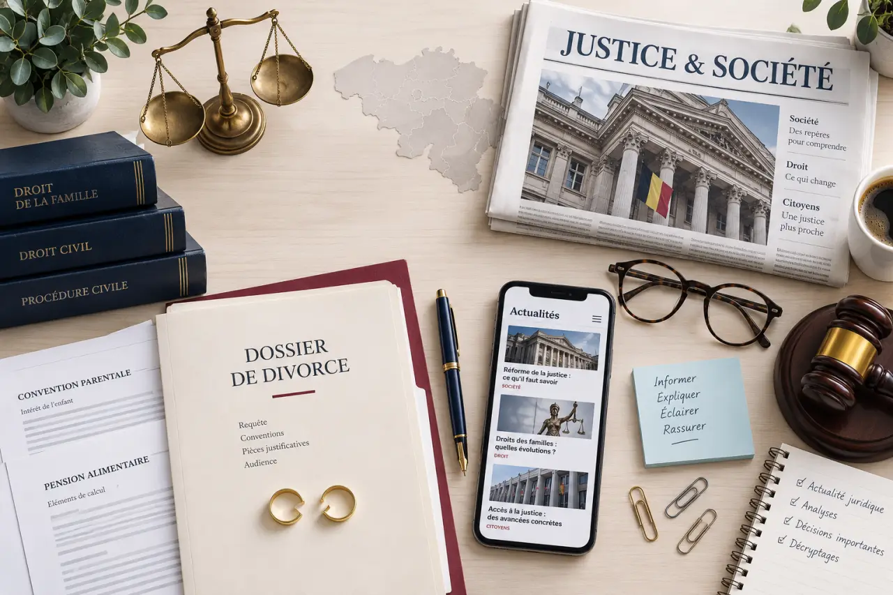 Presse-justice.be est un guide pour comprendre la justice et le divorce en Belgique